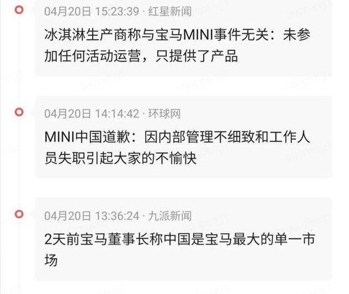 宝马雪糕事件吃瓜